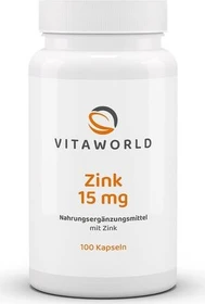 vitaworld Zinkgluconat Kapseln, 100 Stück