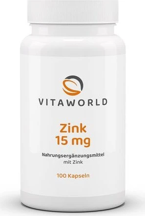 vitaworld Zinkgluconat Kapseln, 100 Stück