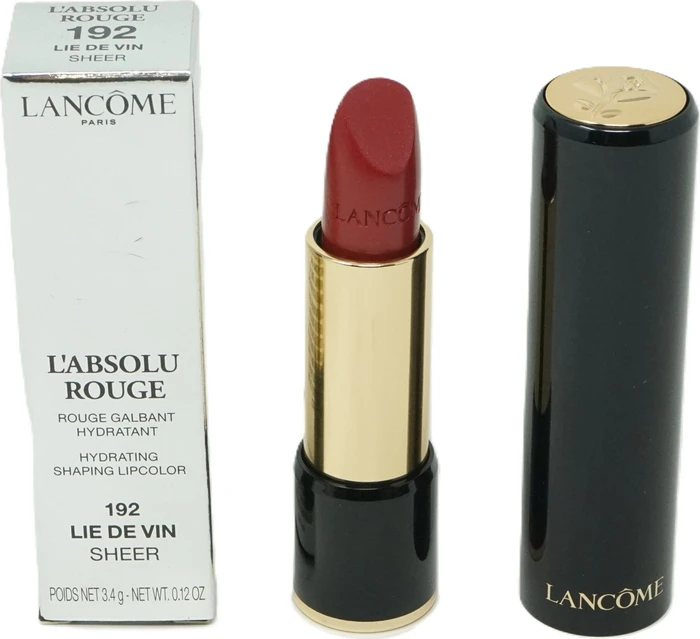 Lancôme L'Absolu Rouge Sheer Lippenstift 192 Lie de Vin, 3.4g