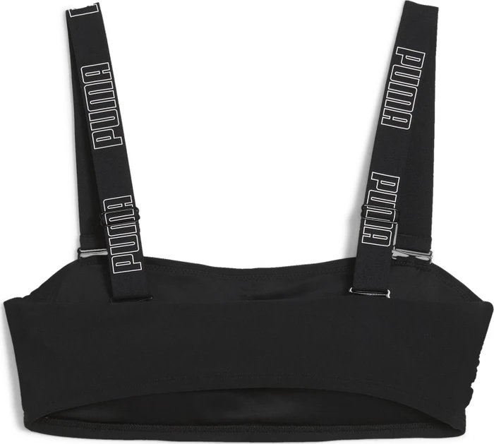 Puma Bandeau Bikini-Oberteil schwarz (Damen)