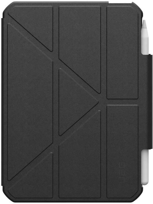 UAG Essential Armor Folio Case für iPad mini 7 (A17 Pro), schwarz