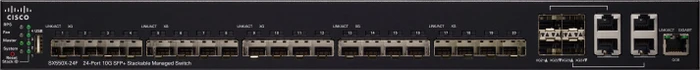Cisco SX550X Rackmount 10G Managed Switch, 20x SFP+, 4x RJ-45/SFP+