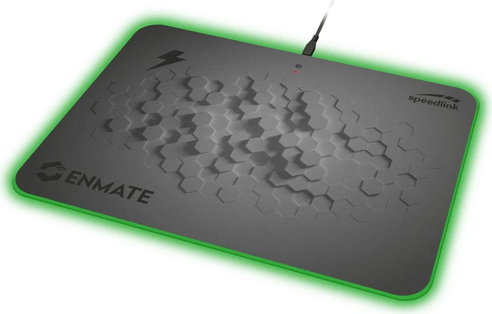 Speedlink Enmate RGB Charging Mousepad, grau