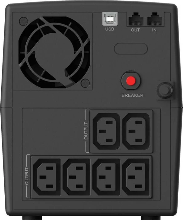 Conceptronic ZEUS08E USV, 1500VA, USV C13, 6x C13, USB