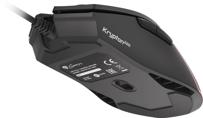 Genesis Krypton 220 Optical Gaming Mouse schwarz, USB