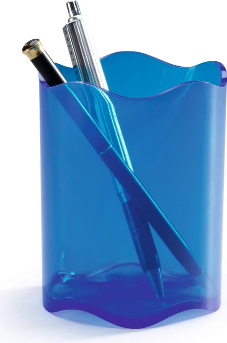 Durable Stifteköcher Trend, blau transluzent