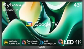 Sylvox 43" Teilsonnen-Außenfernseher (Deck Pro Series)