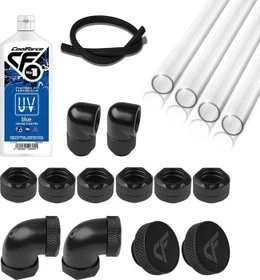 Nanoxia PETG Starter Pack S 16/13mm UV Blue