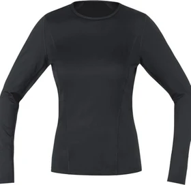 Gore Wear M Base Layer Thermo Funktionsshirt langarm schwarz (Damen)