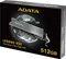 ADATA LEGEND 850 512GB, M.2 2280 / M-Key / PCIe 4.0 x4, Kühlkörper Vorschaubild