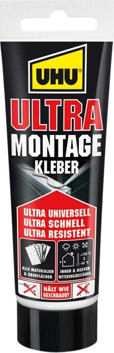 UHU Montagekleber Ultra weiß, 100g