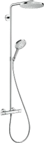 Hansgrohe Raindance S Showerpipe 240 1jet PowderRain EcoSmart+ mit Thermostat chrom
