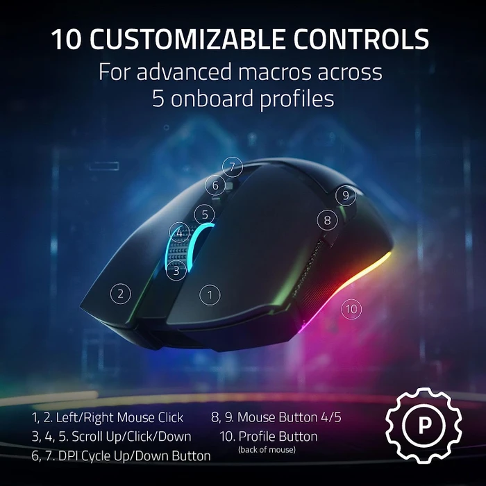 Razer Cobra Pro schwarz, USB/Bluetooth