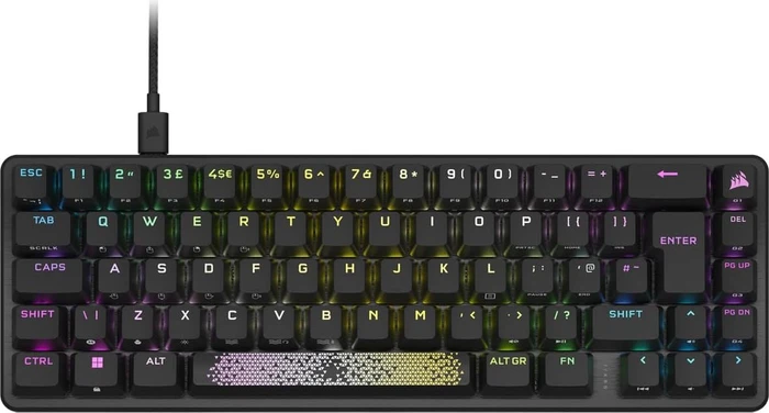 Corsair K65 PRO Mini RGB, Corsair OPX, USB, UK