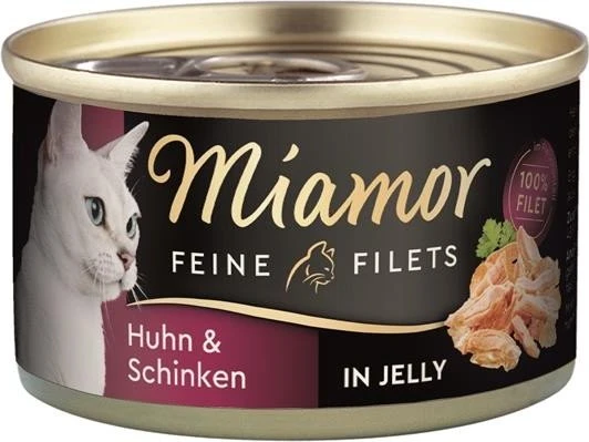 Finnern Miamor Feine Filets Huhn und Schinken, 2.40kg (24x 100g)