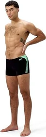 Speedo HyperBoom Splice Aquashort Badehose black/alfalfa green (Herren)