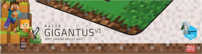 Razer Gigantus V2 Medium, 360x275mm, Minecraft Edition