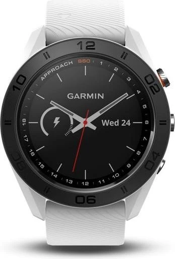 Garmin Approach S60 GPS-Golfuhr weiß