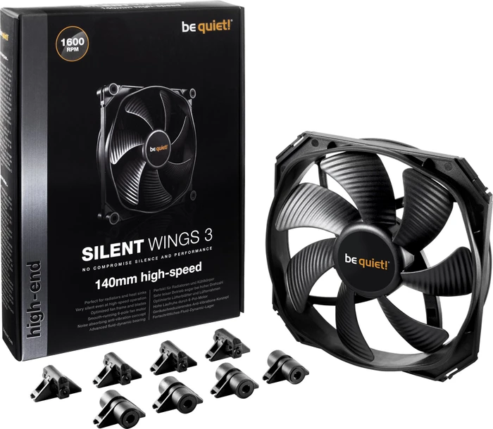 be quiet! Silent Wings 3 High-Speed, 140mm