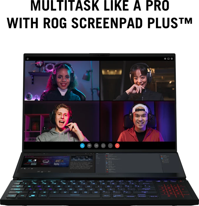 ASUS ROG Zephyrus Duo 16 GX650RM-LO032W, Ryzen 9 6980HX, 16GB RAM, 1TB SSD, GeForce RTX 3060, DE