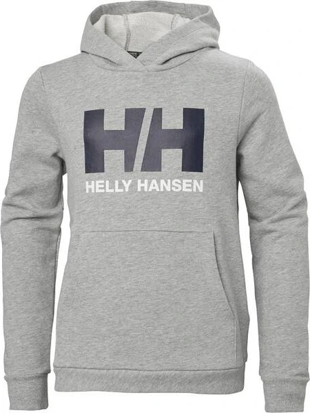 Helly Hansen HH Logo 2.0 Hoodie grey melange (Junior)
