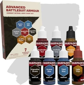 Army Painter Warpaints Fanatic Combat Se7ens Advanced Battlesuit Armour Farbset, 7-tlg.