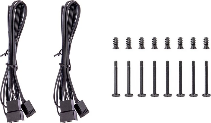 Thermaltake CT120 Black, schwarz, 120mm, 2er-Pack