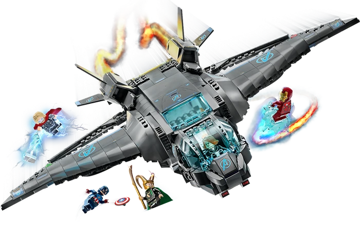 LEGO Marvel Super Heroes Spielset - Der Quinjet der Avengers