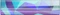 Cherry Xtrfy WR5 Litus Blue Compact Wrist Rest, transparent/violett/türkis/blau Vorschaubild