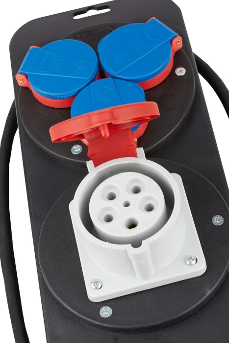 Brennenstuhl Stromstation, 4-fach, 2m, schwarz