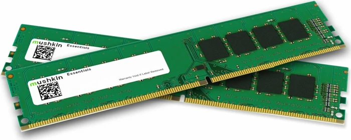 Mushkin Essentials UDIMM 32GB Kit, DDR4-2933, CL21-21-21-47