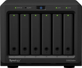 Synology DiskStation DS620slim, 2GB RAM, 2x RJ-45 1000Base-T, 2x USB-A 3.0