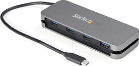 StarTech USB-Hub, 4x USB-A 3.0, USB-C 3.0 [Stecker] (HB30CM4AB)