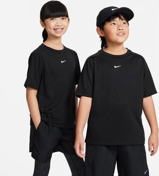 Nike Multi Dri-FIT Funktionsshirt kurzarm schwarz/weiß (Junior)