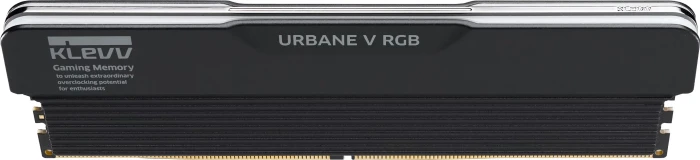 Klevv Urbane V RGB Jet Black UDIMM 32GB Kit, DDR5-6000, CL28-36-36-76