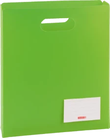 Brunnen FACT!pp Heftbox, A4, kiwi/transparent