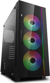 DeepCool Matrexx 55 V3 ADD-RGB 3F, schwarz, Glasfenster