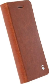 Krusell Ekerö FolioWallet 2in1 für Samsung Galaxy S7 Edge cognac-braun