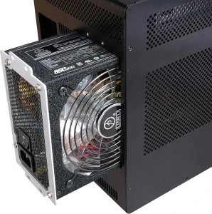 Lian Li PC-Q07B USB 3.0 schwarz, Mini-ITX