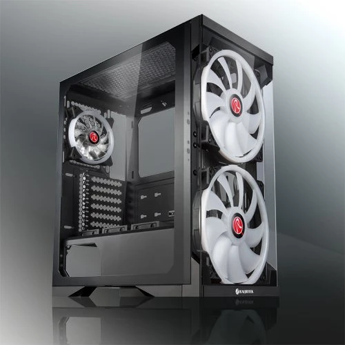 Raijintek Silenos Pro, Glasfenster