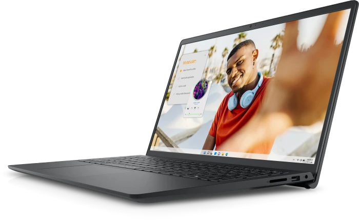 Dell Inspiron 15 3535, Carbon Black, Ryzen 7 7730U, 16GB RAM, 512GB SSD, DE