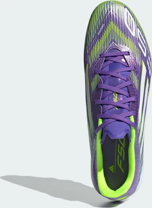 adidas F50 League AG purple rush/cloud white/lucid lemon