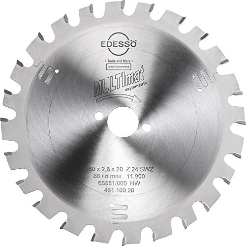 Edessö Type 461 MULTImat Kreissägeblatt 24Z, 160x1.8x20mm, 1 Stück