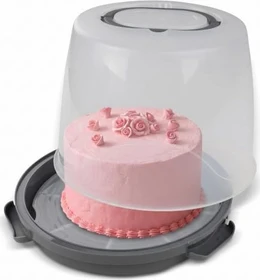 Dr. Oetker Bake & Go Kuchentransporter Aufbewahrungsbehälter extra hoch