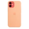 Apple Silikon Case mit MagSafe für iPhone 12 Mini Cantaloupe Vorschaubild