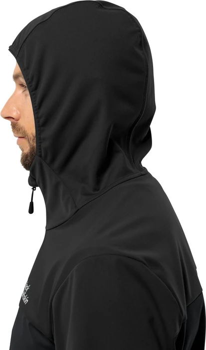 Jack Wolfskin Feldberg Hoody Funktionsjacke schwarz (Herren)