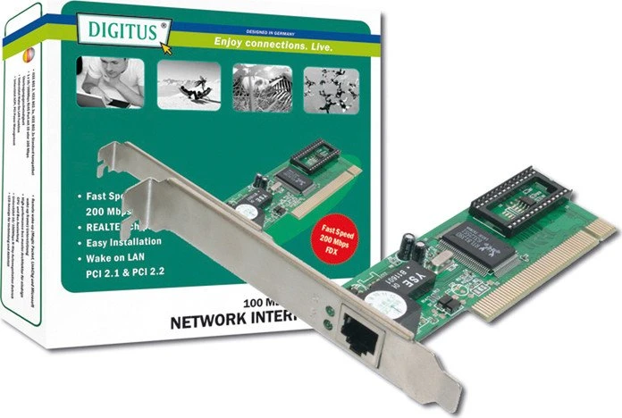 Digitus LAN-Adapter, RJ-45, PCI 2.2