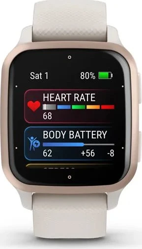 Garmin Venu SQ 2 Music ivory/peach gold