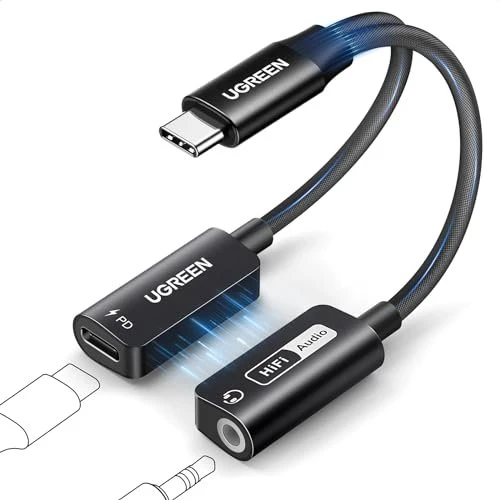 Ugreen Magnetic USB C to 3.5mm Jack Adapter