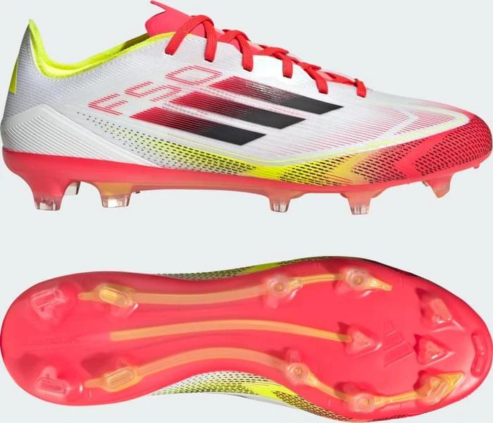 adidas F50 Pro FG cloud white/core black/solar yellow